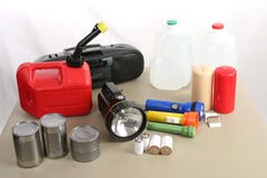 Hurricane Supplies Stock Photography Hurricane Supplies Stock Photography