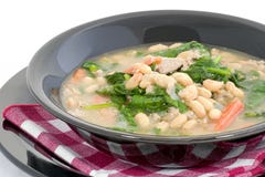 hurtig soup för böna royaltyfria foton hurtig soup för böna royaltyfria foton