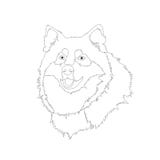 Download Drawing Dog Breed Siberian Husky Stock Photos, Images, & Pictures - 123 Images