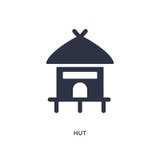 hut icon on white background. Simple element illustration from africa concept royalty free illustration hut icon on white background. Simple element illustration from africa concept royalty free illustration
