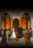 Huwelijk op Fantasieland royalty-vrije illustratie Huwelijk op Fantasieland royalty-vrije illustratie