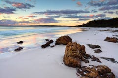 Hyams-Strand-Sonnenaufgang NSW Australien stockbilder Hyams-Strand-Sonnenaufgang NSW Australien stockbilder