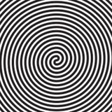 Hypnotic circles abstract white black vector spiral swirl optical illusion pattern background Royalty Free Stock Photos Hypnotic circles abstract white black vector spiral swirl optical illusion pattern background Royalty Free Stock Photos