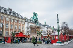 Højbroplads Biskop Absalon kopenhagen denemarken stock foto's Højbroplads Biskop Absalon kopenhagen denemarken stock foto's