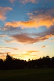 Härlig soluppgång på Suncadia royaltyfri bild Härlig soluppgång på Suncadia royaltyfri bild