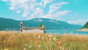Härligt landskap på Mavrovo, Makedonien lager videofilmer Härligt landskap på Mavrovo, Makedonien lager videofilmer