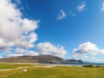 Härligt lantligt irländskt landsnaturlandskap från det nordvästligt av Irland fotografering för bildbyråer Härligt lantligt irländskt landsnaturlandskap från det nordvästligt av Irland fotografering för bildbyråer