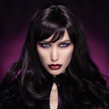 härligt vampyrkvinnabarn halloween arkivbilder härligt vampyrkvinnabarn halloween arkivbilder