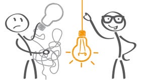 Håll det det enkla begreppet vektor illustrationer Håll det det enkla begreppet vektor illustrationer
