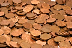 Hög av ett euro cent royaltyfri bild Hög av ett euro cent royaltyfri bild