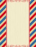 Hölzerner USA-Hintergrund stock abbildung Hölzerner USA-Hintergrund stock abbildung