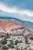 Hügel von sieben Farben in Jujuy, Argentinien. lizenzfreie stockbilder Hügel von sieben Farben in Jujuy, Argentinien. lizenzfreie stockbilder