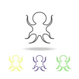 I frutti di mare, polipo hanno colorato le icone Elemento dell'illustrazione asiatica di cucina Una delle icone della raccolta pe royalty illustrazione gratis I frutti di mare, polipo hanno colorato le icone Elemento dell'illustrazione asiatica di cucina Una delle icone della raccolta pe royalty illustrazione gratis