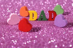 I Love Dad stock image I Love Dad stock image