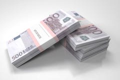 I pacchetti di 500 euro fatture illustrazione vettoriale I pacchetti di 500 euro fatture illustrazione vettoriale