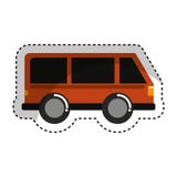icône d'isolement vehicle de van Illustration Libre de Droits icône d'isolement vehicle de van Illustration Libre de Droits