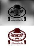 Icône, emblème ou label chic de Barber Shop illustration libre de droits Icône, emblème ou label chic de Barber Shop illustration libre de droits
