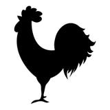 Icône simple APP de coq ou Web illustration stock Icône simple APP de coq ou Web illustration stock