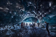 Ice cave iceland stock photo Ice cave iceland stock photo