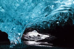 Ice Cave Pillar stock image Ice Cave Pillar stock image