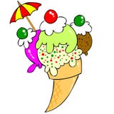 Ice Cream Royalty Free Stock Photography Ice Cream Royalty Free Stock Photography