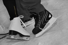 Ice Skating On Ice Rink Royalty Free Stock Photography Ice Skating On Ice Rink Royalty Free Stock Photography