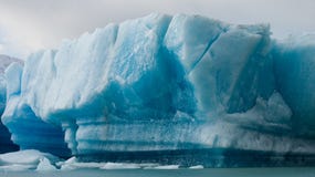 Icebergs in the water, the glacier Perito Moreno. Argentina. stock photo Icebergs in the water, the glacier Perito Moreno. Argentina. stock photo