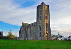 Icelandic Church Stock Photography Icelandic Church Stock Photography
