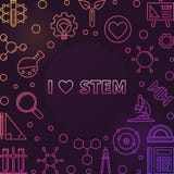 Ich liebe bunten Entwurfsrahmen oder -illustration des STAMM-Vektors vektor abbildung Ich liebe bunten Entwurfsrahmen oder -illustration des STAMM-Vektors vektor abbildung