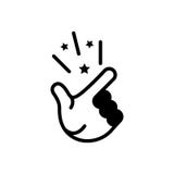 Black solid icon for Easy, simple and effortless vector illustration Black solid icon for Easy, simple and effortless vector illustration