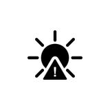 Icona d'avvertimento di Sun Elemento dell'illustrazione del tempo I segni ed i simboli possono essere usati per il web, logo, app illustrazione di stock Icona d'avvertimento di Sun Elemento dell'illustrazione del tempo I segni ed i simboli possono essere usati per il web, logo, app illustrazione di stock