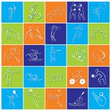 Icona del gioco di Olympics o progettazione differente di simbolo Immagine Stock Icona del gioco di Olympics o progettazione differente di simbolo Immagine Stock