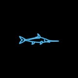 icona del pesce spada nello stile al neon Uno dell'icona della raccolta degli animali di mare può essere usato per UI, UX illustrazione di stock icona del pesce spada nello stile al neon Uno dell'icona della raccolta degli animali di mare può essere usato per UI, UX illustrazione di stock