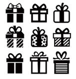 Icona del regalo illustrazione di stock Icona del regalo illustrazione di stock