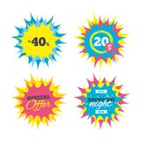 icona del segno di sconto di 40 per cento Simbolo di vendita Fotografie Stock Libere da Diritti icona del segno di sconto di 40 per cento Simbolo di vendita Fotografie Stock Libere da Diritti