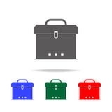 Icona della cartella Elementi nelle multi icone colorate per i apps mobili di web e di concetto Icone per progettazione del sito illustrazione di stock Icona della cartella Elementi nelle multi icone colorate per i apps mobili di web e di concetto Icone per progettazione del sito illustrazione di stock