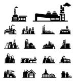 Icona della fabbrica royalty illustrazione gratis Icona della fabbrica royalty illustrazione gratis