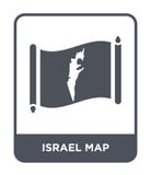 icona della mappa dell'Israele nello stile d'avanguardia di progettazione icona della mappa dell'Israele isolata su fondo bianco illustrazione vettoriale icona della mappa dell'Israele nello stile d'avanguardia di progettazione icona della mappa dell'Israele isolata su fondo bianco illustrazione vettoriale