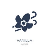 Icona della vaniglia royalty illustrazione gratis Icona della vaniglia royalty illustrazione gratis
