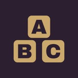 Icona delle particelle elementari di ABC Progettazione di vettore dei mattoni di ABC Simbolo dei mattoni del bambino web grafico illustrazione vettoriale Icona delle particelle elementari di ABC Progettazione di vettore dei mattoni di ABC Simbolo dei mattoni del bambino web grafico illustrazione vettoriale