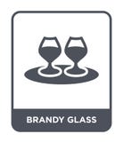 icona di vetro del brandy nello stile d'avanguardia di progettazione icona di vetro del brandy isolata su fondo bianco icona di v royalty illustrazione gratis icona di vetro del brandy nello stile d'avanguardia di progettazione icona di vetro del brandy isolata su fondo bianco icona di v royalty illustrazione gratis