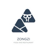icona di zongzi nello stile d'avanguardia di progettazione icona di zongzi isolata su fondo bianco simbolo piano semplice e moder royalty illustrazione gratis icona di zongzi nello stile d'avanguardia di progettazione icona di zongzi isolata su fondo bianco simbolo piano semplice e moder royalty illustrazione gratis