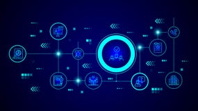 icona distinta degli impiegati Dall'insieme di intervista royalty illustrazione gratis icona distinta degli impiegati Dall'insieme di intervista royalty illustrazione gratis