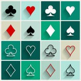 Icone piane del vestito della carta di vettore royalty illustrazione gratis Icone piane del vestito della carta di vettore royalty illustrazione gratis