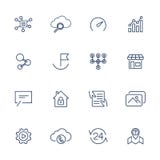 Icone semplici per il app, siti, programmi di UI Icone differenti di UI Pittogrammi semplici su fondo bianco illustrazione vettoriale Icone semplici per il app, siti, programmi di UI Icone differenti di UI Pittogrammi semplici su fondo bianco illustrazione vettoriale