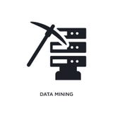 icono aislado minería de datos ejemplo simple del elemento de iconos artificiales del concepto del intellegence muestra editable ilustración del vector icono aislado minería de datos ejemplo simple del elemento de iconos artificiales del concepto del intellegence muestra editable ilustración del vector