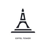 icono aislado torre Eiffel negra del vector ejemplo simple del elemento de iconos del vector del concepto del viaje logotipo edit ilustración del vector icono aislado torre Eiffel negra del vector ejemplo simple del elemento de iconos del vector del concepto del viaje logotipo edit ilustración del vector