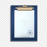 Icono azul del tablero, estilo realista ilustración del vector Icono azul del tablero, estilo realista ilustración del vector