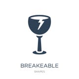 icono breakeable en estilo de moda del diseño icono breakeable aislado en el fondo blanco icono breakeable del vector simple y mo ilustración del vector icono breakeable en estilo de moda del diseño icono breakeable aislado en el fondo blanco icono breakeable del vector simple y mo ilustración del vector