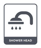 icono de la cabezal de ducha en estilo de moda del diseño icono de la cabezal de ducha aislado en el fondo blanco icono del vecto ilustración del vector icono de la cabezal de ducha en estilo de moda del diseño icono de la cabezal de ducha aislado en el fondo blanco icono del vecto ilustración del vector